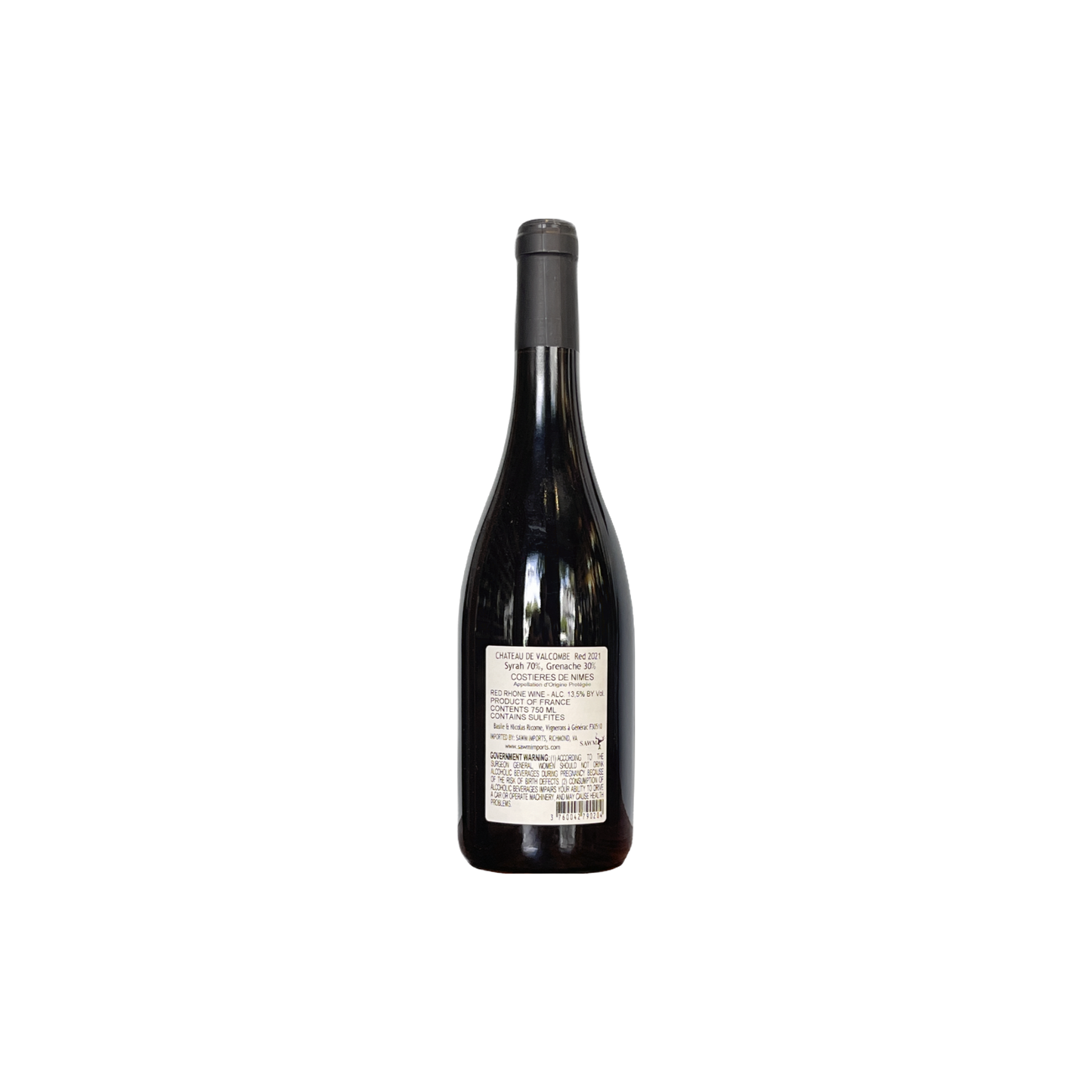 Château de Valcombe, Costières de Nîmes Rouge, Rhône 2020