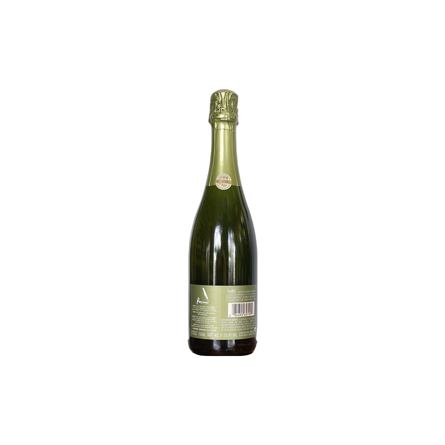 Poema, 'Pura,' Cava Brut, Penedes, Spain